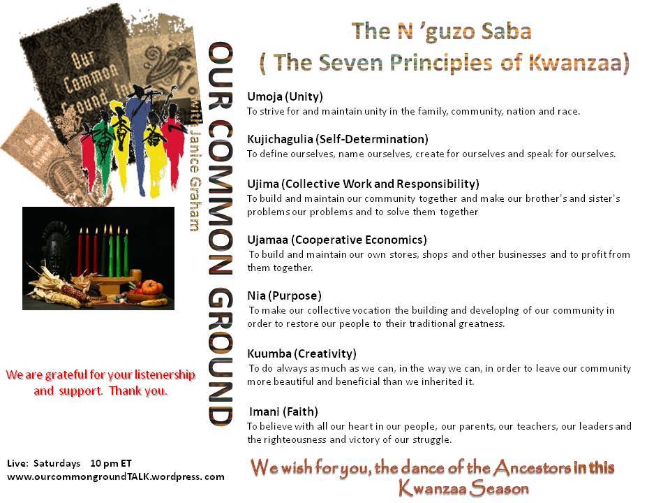 Kwanzaa no date