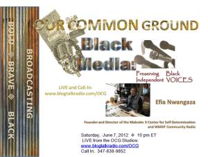 Efia Nwangaza is the founder and Executive Director of the Afrikan-American Institute for Policy Studies and Planning and founding member and SC Coordinator for the Malcolm X Grassroots Movement for Self-Determination. She is the founder/coordinator of the WMXP-LP community based radio, and a board member of Pacifica National Foundation, the nations oldest progressive radio network.