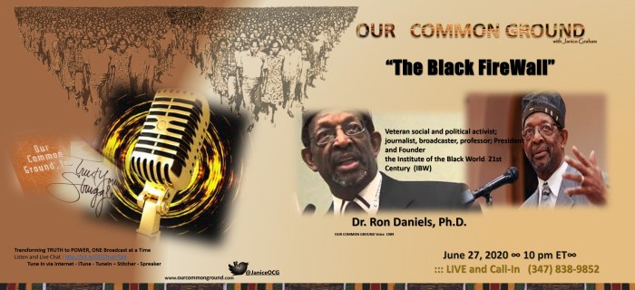 Ron Daniels banner 1a