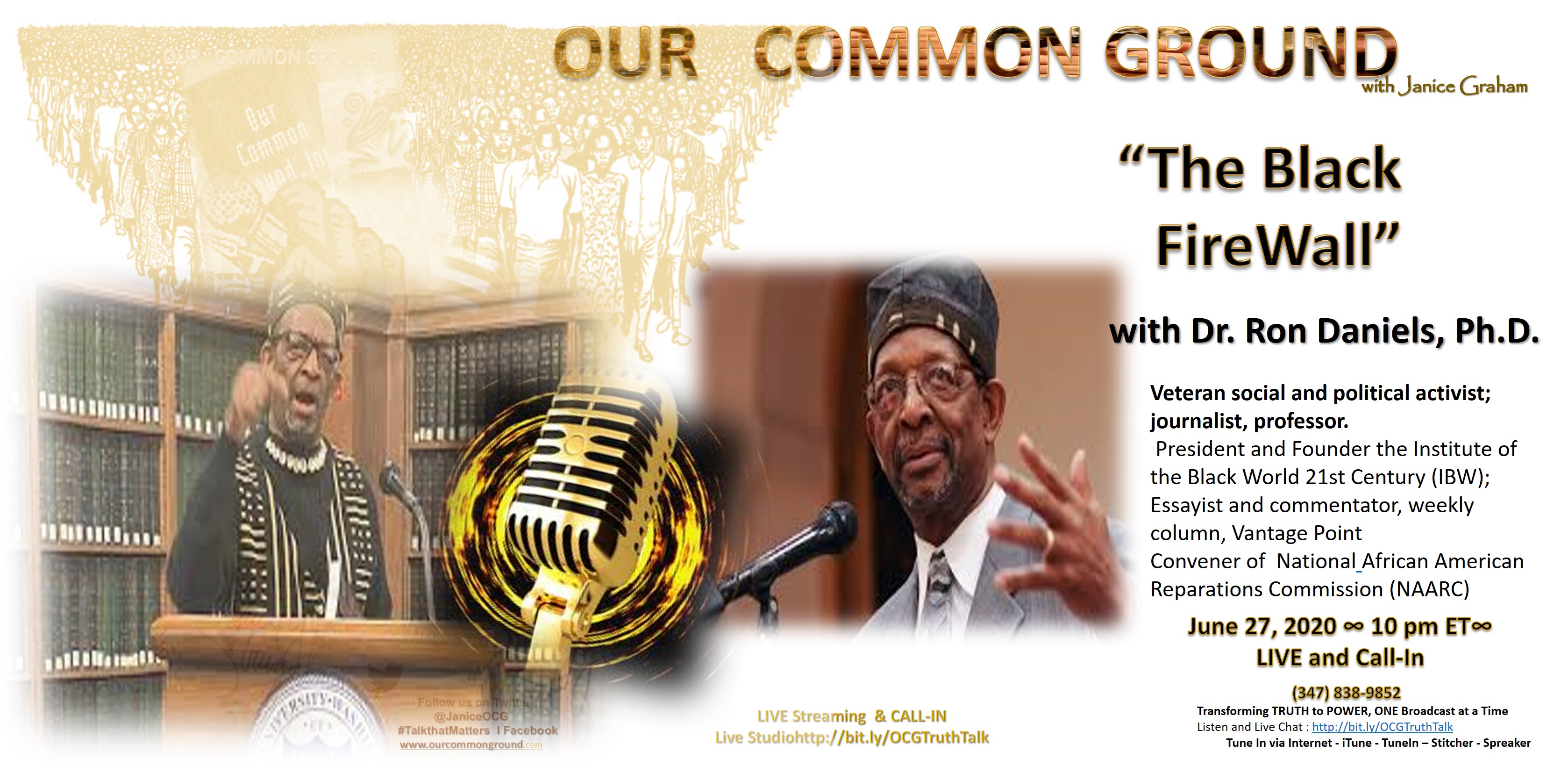 Ron Daniels banner 2a