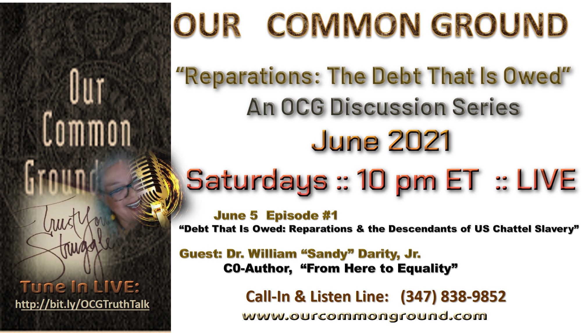 Reparations Series Banner